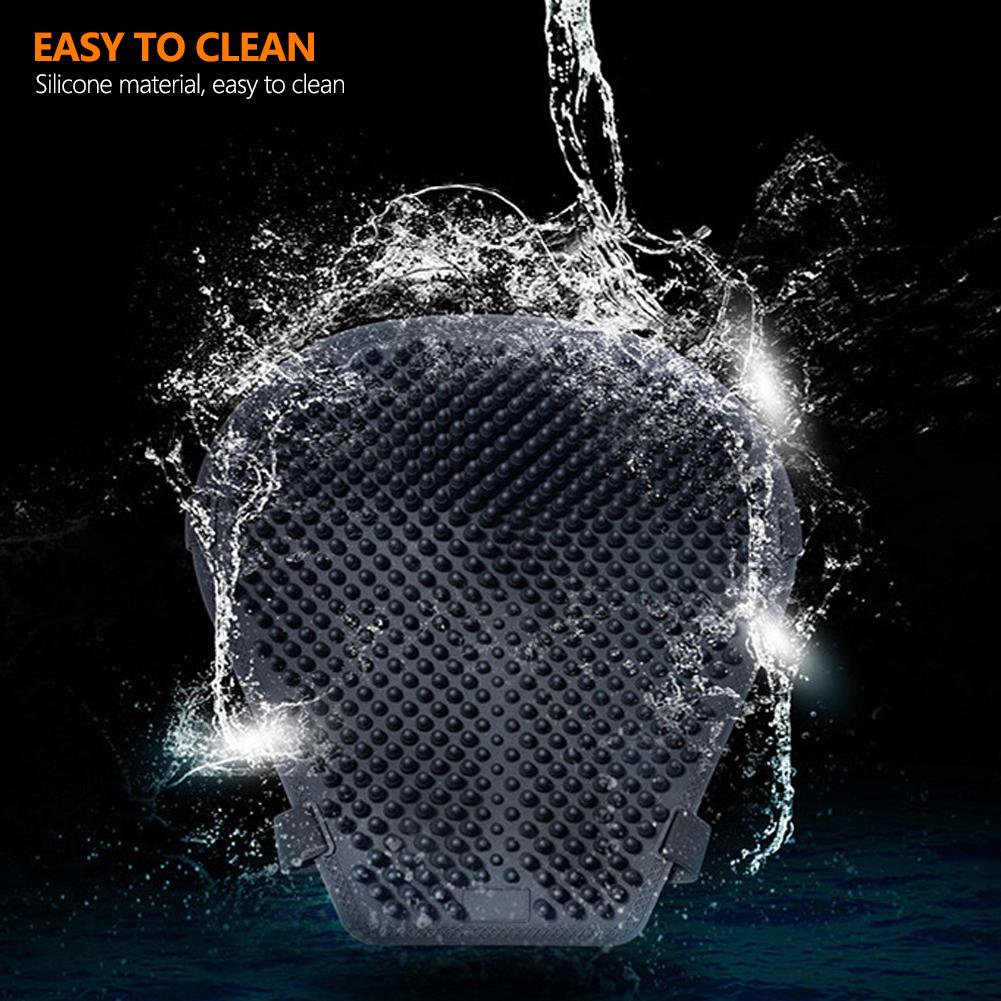 Motorcycle Riding Seat Pad Soft Silicone Waterproof Insulated Seat Cushion Thickened Saddle Protector Motorcycle Accessories