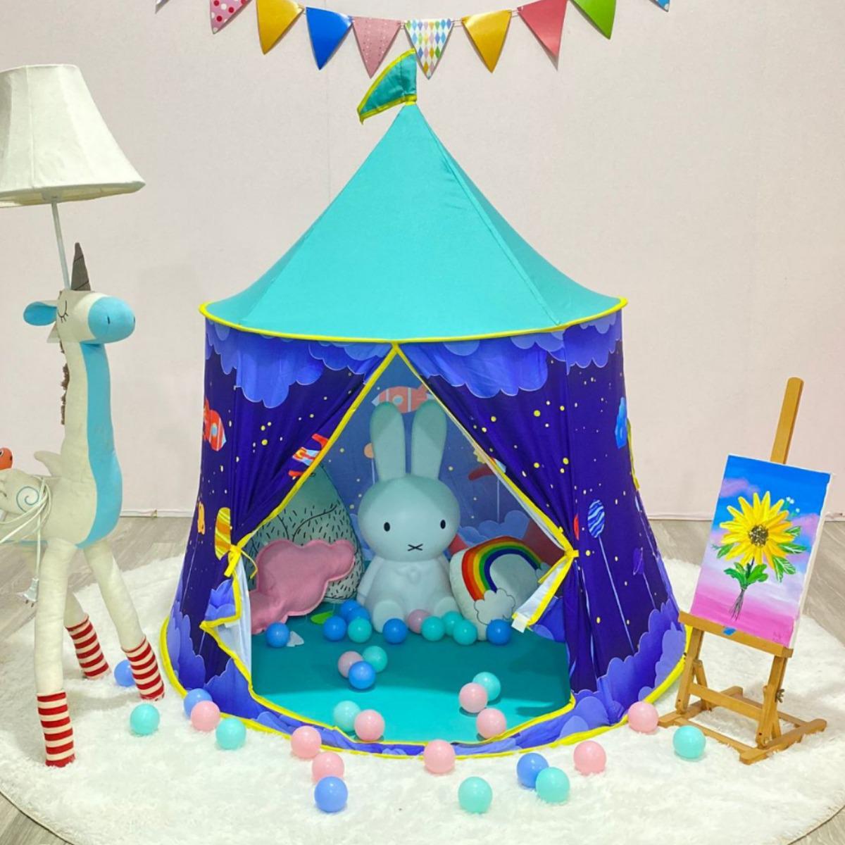 

Children s Indoor Play Tent - Boys & Girls Yurt House