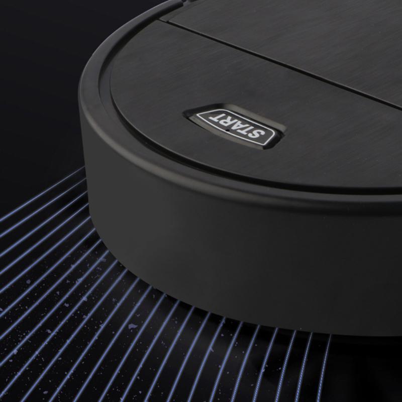 1500mAh Robot Vacuum Cleaner with Maximum Suction Power, Silent and Anti-collision, Rechargeable Vacuum Cleaner