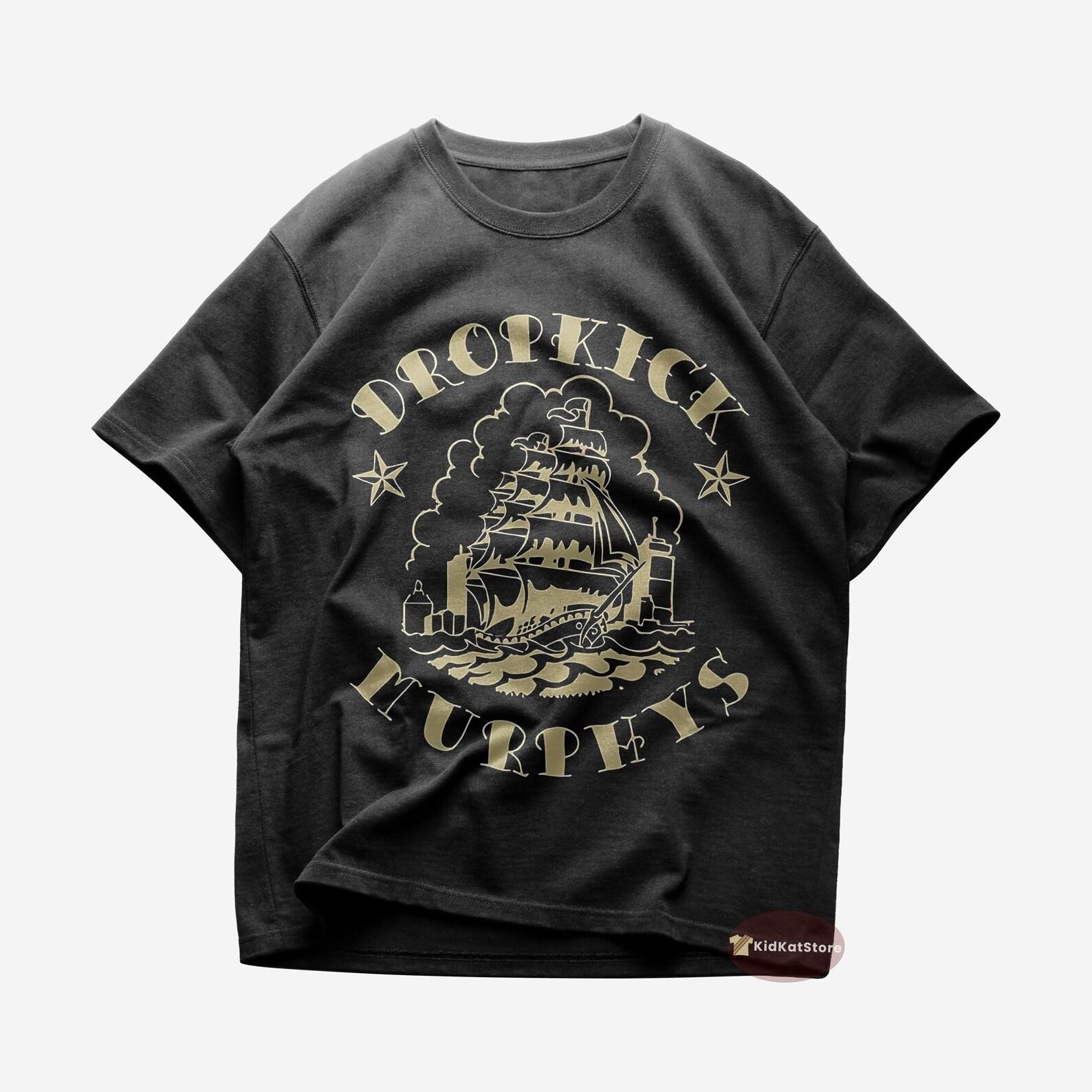 Dropkick Murphys T shirt | Punk Music Shirt | The Boys Are Back | Rose Tattoo | Worker s Song | Dropkick Murphys Merch | Cotton Tee 3XL