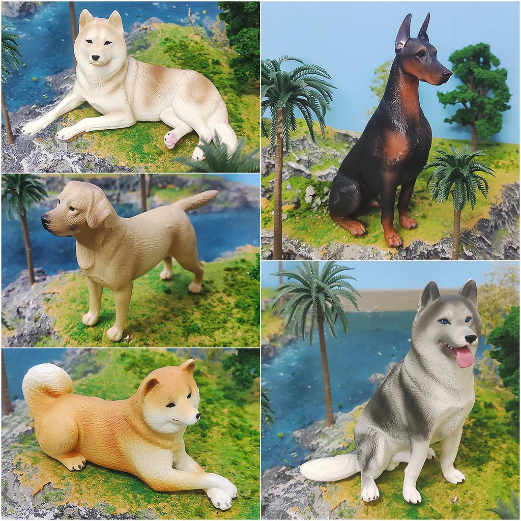 Animal Model Puppets Pvc Realistic Dog Figures For Childrens Educational And Creative Activities