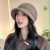 Fashion Windproof Warm Hat for Women In Winter, The Elderly Loose Outdoor Travel Knitted Hat