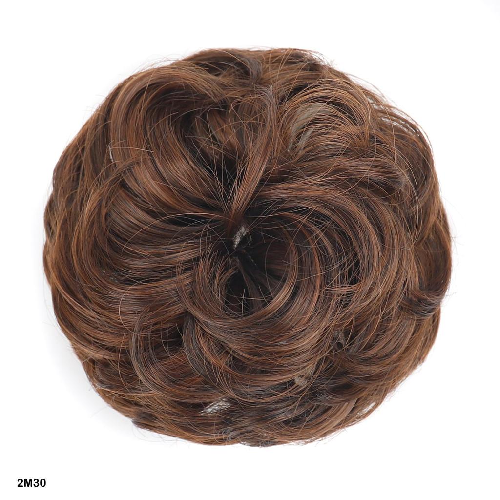 Syntetický rozcuchaný drdol Vlasové příčesky Styl ptačího hnízda pro ženy - Nadýchaný Vlnitý Kudrnatý Chignon Nastavitelný Design