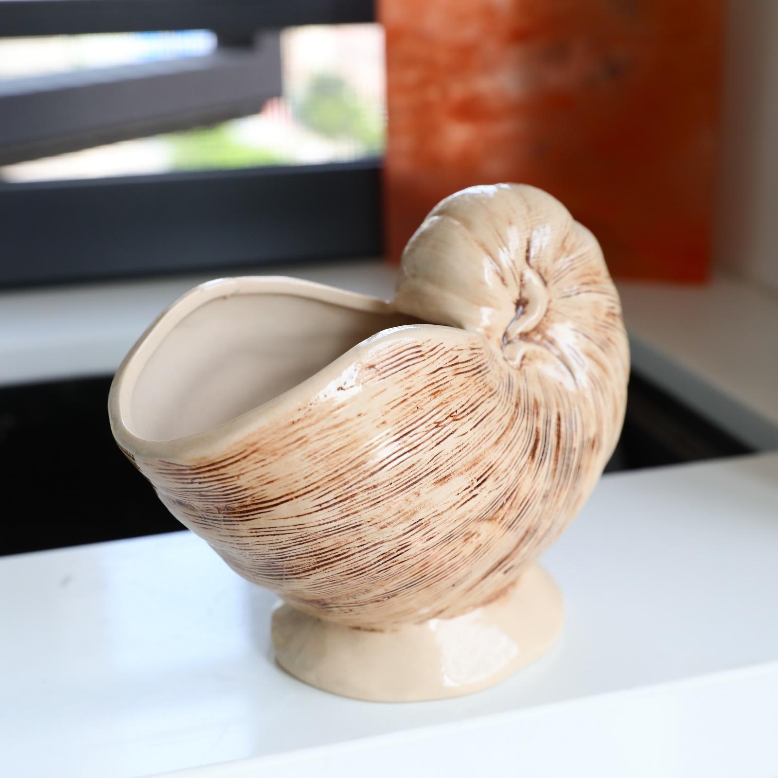 

Ceramic Conch Tiki Cup Bar Soul Style Personalized Cocktail Ceramic Cup Ceramic Cup Totem Cup Tiki Cup 301-400ml