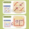 Interaction Montessori Wooden Rope Board Wooden Threading Rope Board  Birthday Gift
