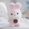 Plush Bunny Keychain With Soft Pp Cotton Filling For Kids And Collectors