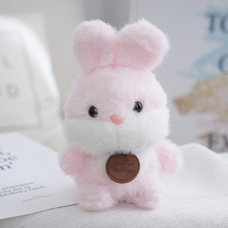 Plush Bunny Keychain With Soft Pp Cotton Filling For Kids And Collectors