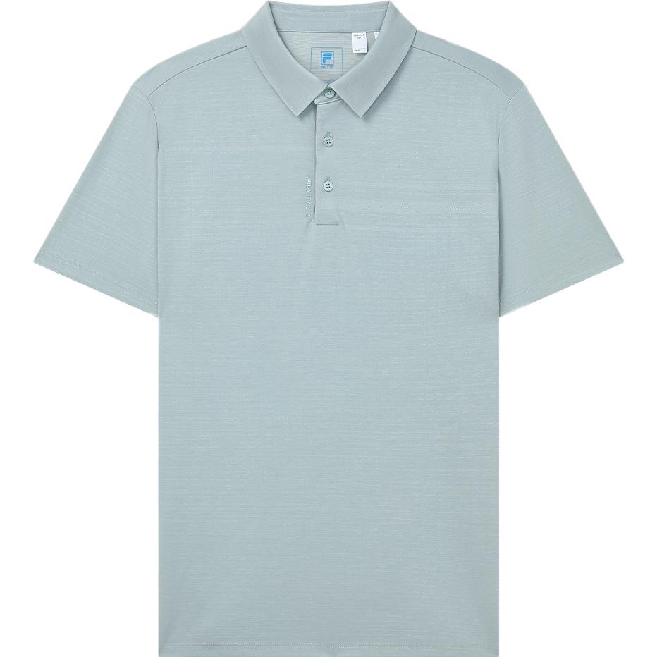 

FILA 2023 New Fashion Casual Loose Short Sleeve Polo Shirt Men tops Light-Gray-Green F11M332120F-TQ M