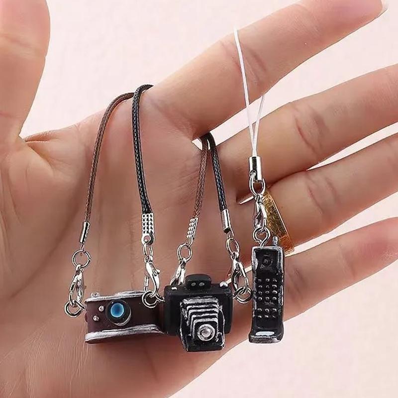 

1/3pc Dollhouse Miniature SLR Retro Camera Fashion Bag for Labubu Dolls House Decoration Accessories Simulation Camera Ornaments