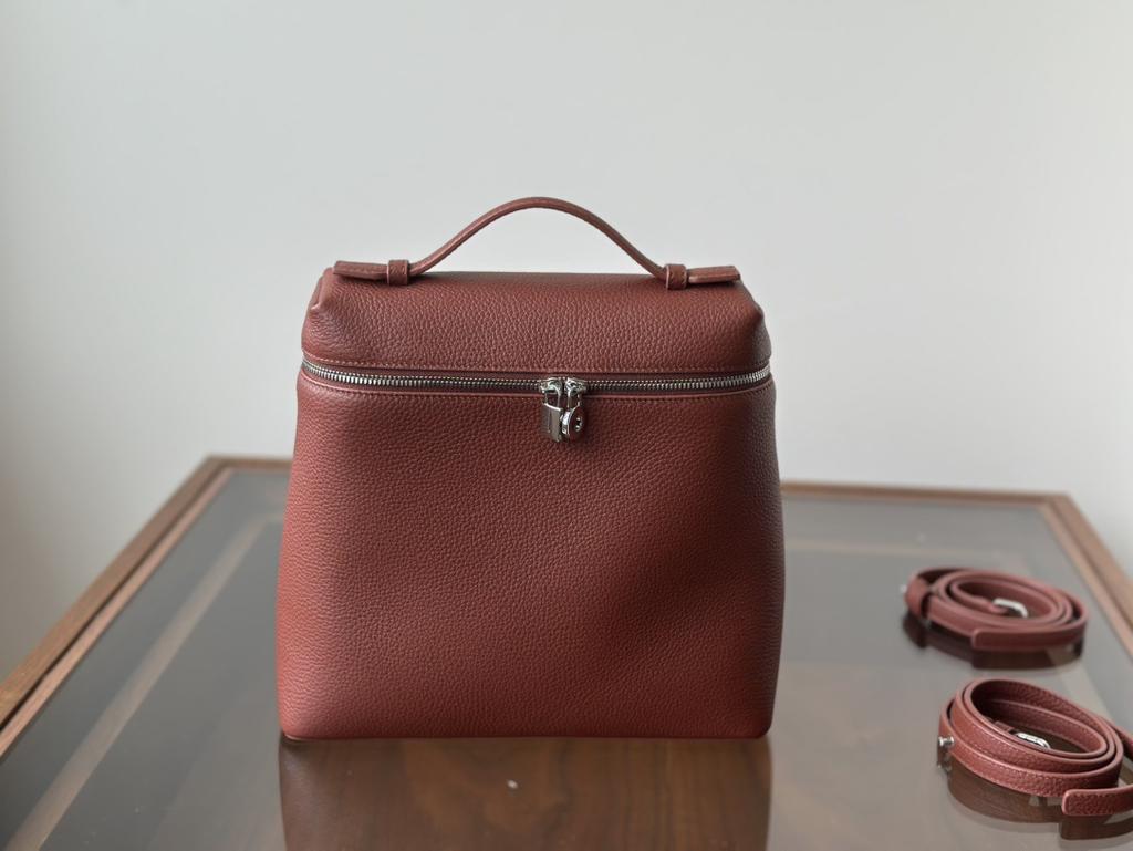 LP23 Simple Fashion Casual Single/Double Shoulder Bag Large Capacity Handbag Genuine Leather Womens Bag