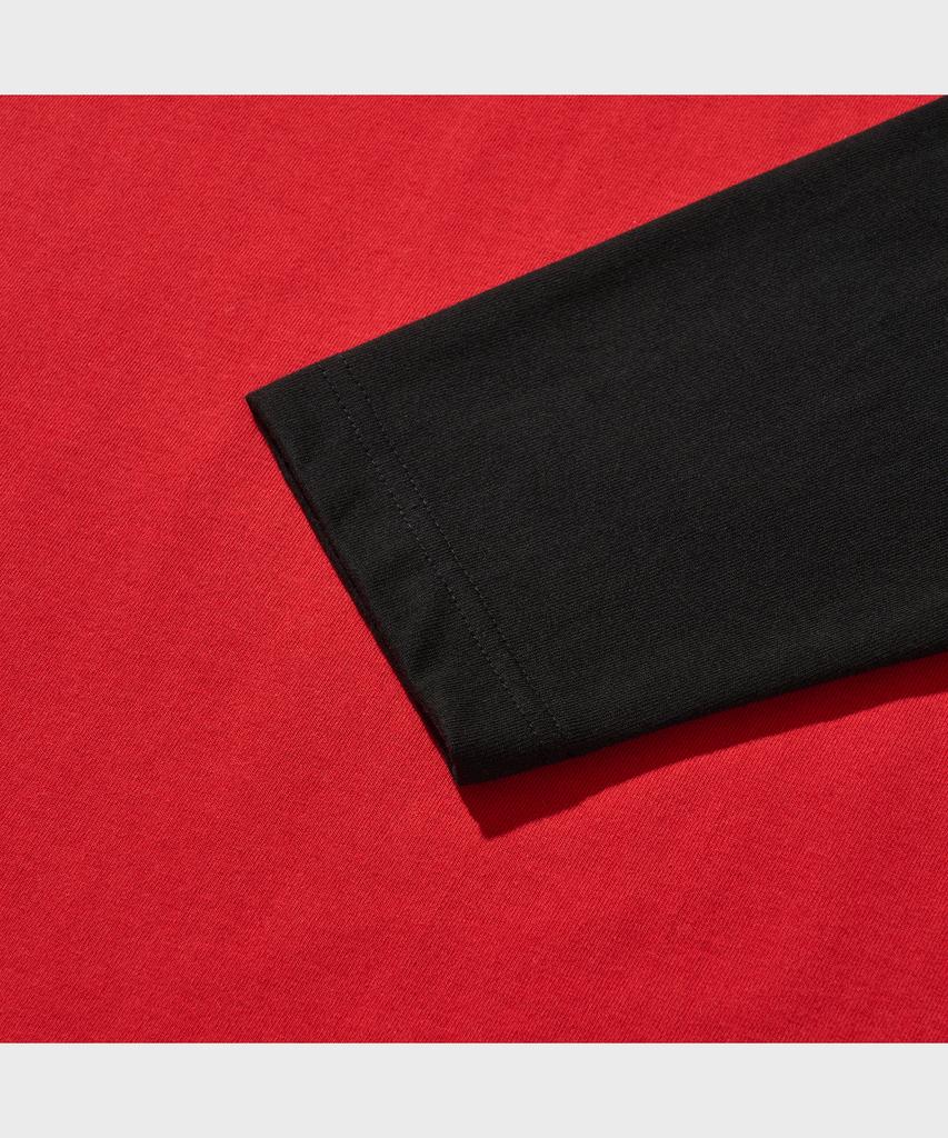 VDR Cropped Raglan Tee [Red]