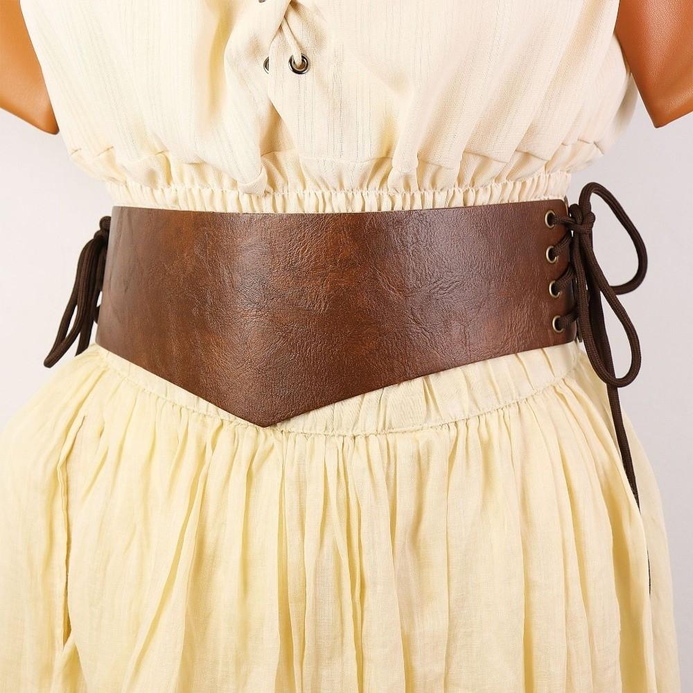 European Court Style Medieval Cosplay Belt Adjustable Tying Decorative Belt Viking Cosplay