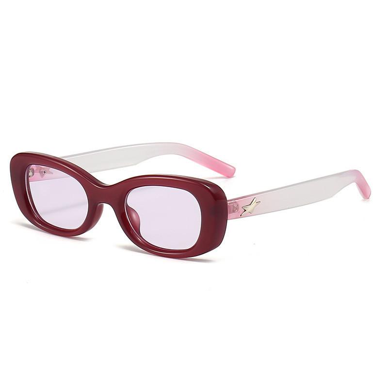 Retro Black Frame Sexy Square Face Slimming Cat Eye 2023 New Gm Sunglasses Women Sunscreen High-end Sense Shades StyleE