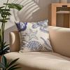 marine theme rudder anchor animals Pillow Case Comfort Sofa Bed Silky elegant Invisible zipper Custom Decorative cushion cover