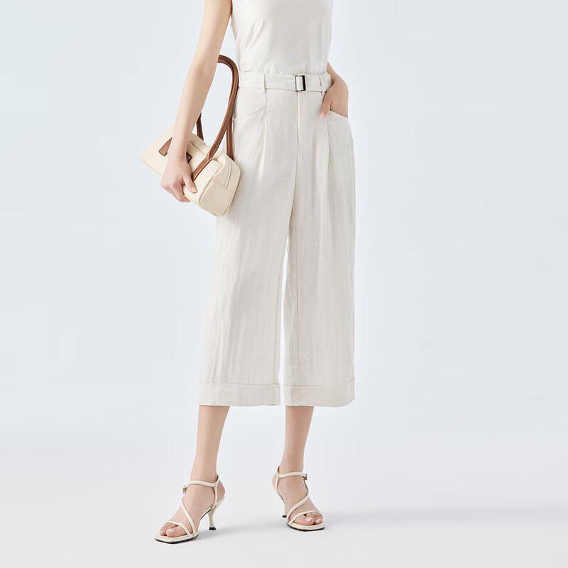 FivePlus Women's Breathable Straight-Leg Cropped Pants