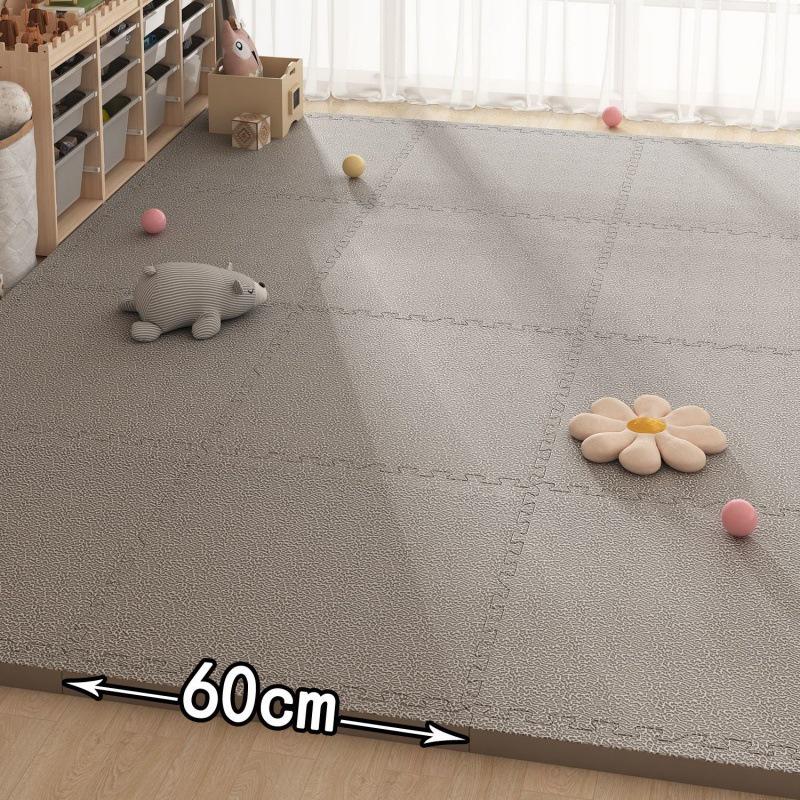Thick dirt-resistant foam crawling mat, splicing floor mat, carpet for living room and baby use.