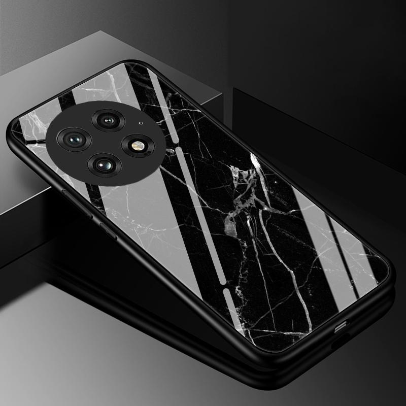 For Oneplus 13 13R Case Cover Tempered Glass Cases for Oneplus Ace 5 Pro Nord 4 13Pro Hard Back Bumper For Oneplus 13R ACE5 PRO