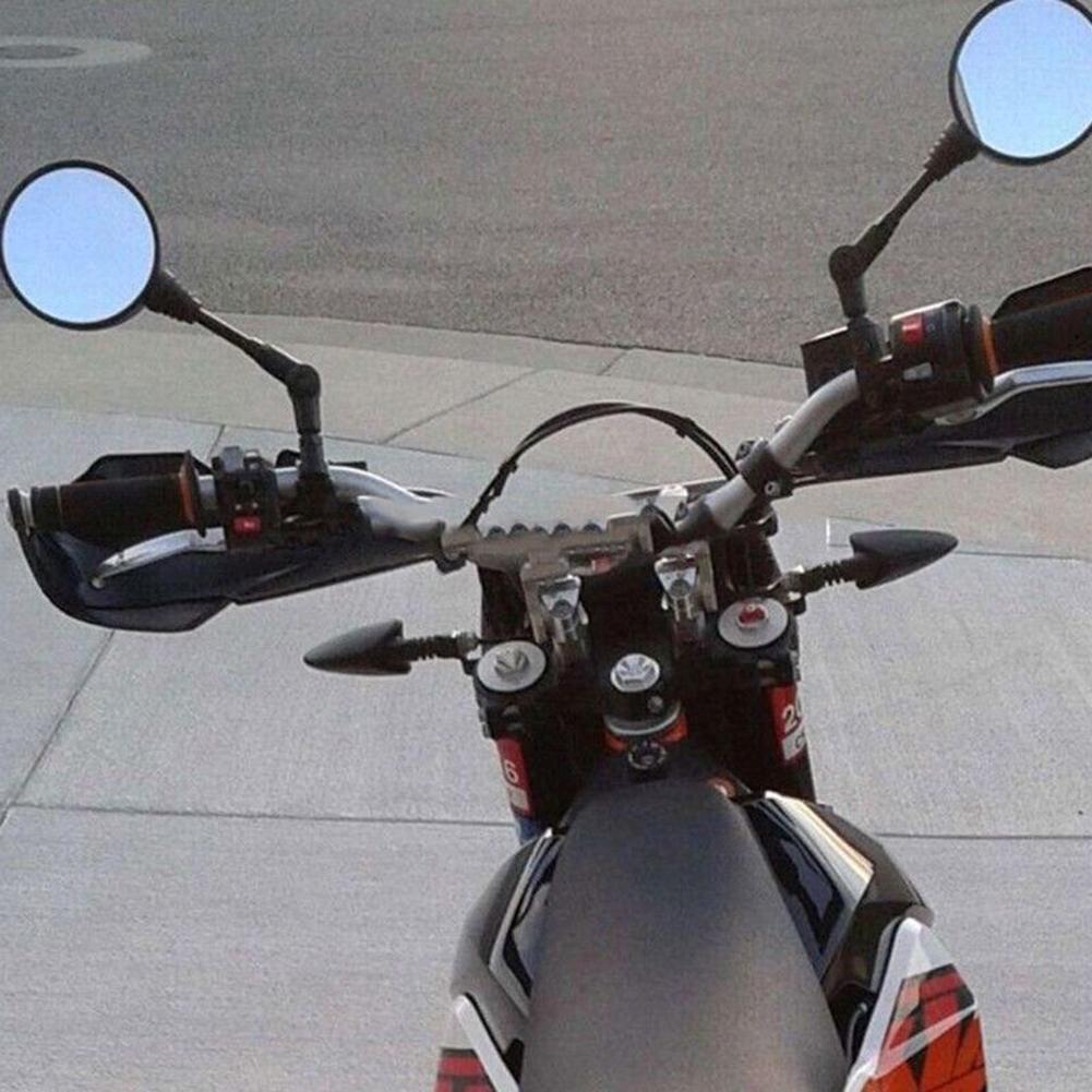Auta Autodíly Zadní Zrcátko Motorka Kulaté Odolné Auto díly Motocykl 1 skládací pár