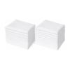 [Easy To Wash and Replace, for Commercial Use] Easy To Use White Face Towels, Set of 20, Medium Thickness Type, 240 Momme (34 X 84cm) 42877