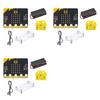 ABUO-3X BBC Microbit Go Start Kit Micro:Bit BBC Programmable Learning Development Board With Protective Case For DIY Projects