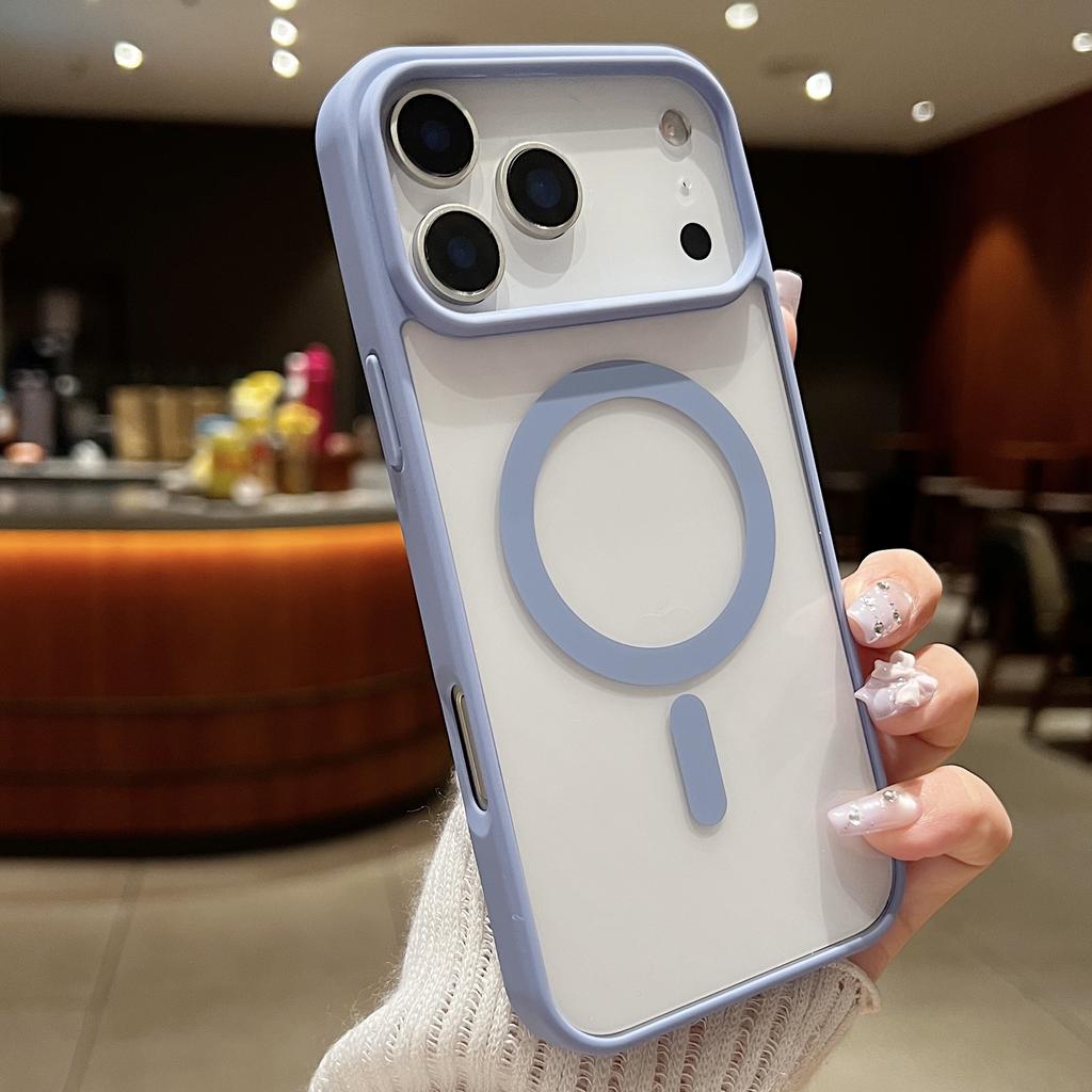 Shockproof Magsafe Wireless Charge Case for iPhone 17 Air 16 15 14 Plus 13 12 Mini 11 Pro Max Clear Magnetic Bumper Cover