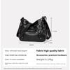 Shoulder bag women's foreign trade new fashion versatile double-layer messenger bag Korean version large-capacity washed leather small bag