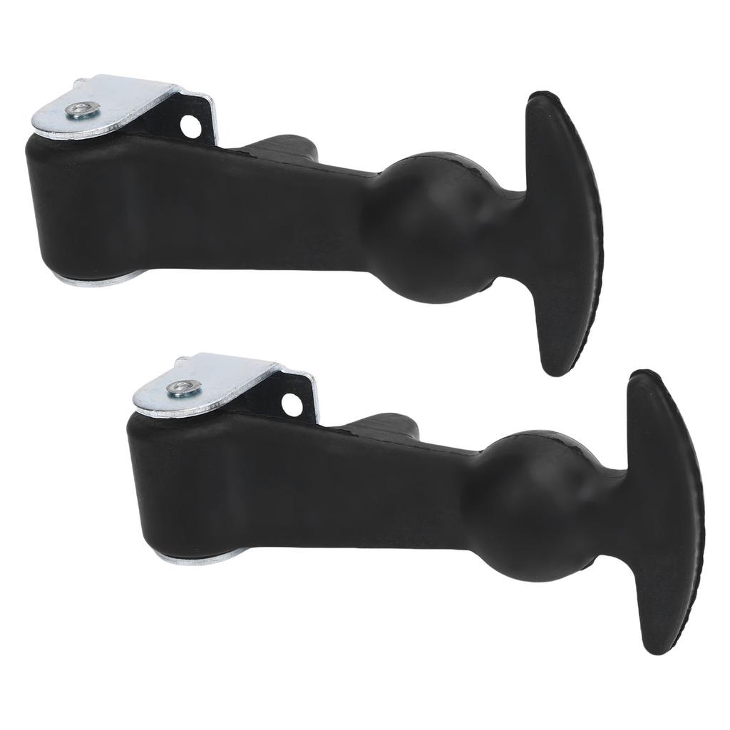 2PCS T Handle Hasp Rubber Hood Catch Draw Latch for Cooler Boat Compartment Cargo Automotive Truck Tool Box