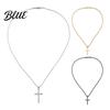 Dainty Pendant Necklace for Men Women Titanium Steel Cuban Chain