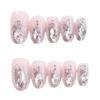 Fashion Artificial Manicure Tool Wearable Nail Tips Almond False Nails French Stiletto Fake Nails