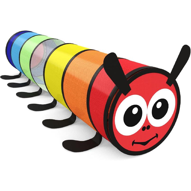 Kids Play Tunnel for Toddlers 1-3 Colorful Pop Up Baby Tunnel for Kids to Crawl Through 6 Foot with Breathable Mesh Collapsible Toddler Toys Gift for