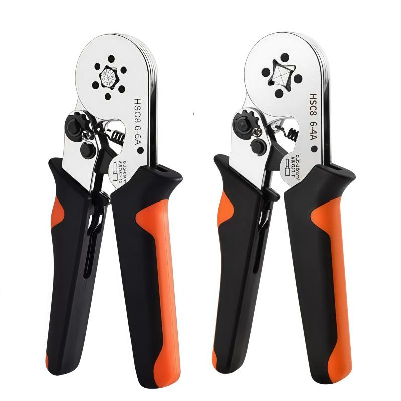 Crimping Pliers HSC8 6-4A 0.25mm²-10mm²/6-6A/16-6 0.08mm²-16mm² Tubular Terminal Ferrule Hand Tools