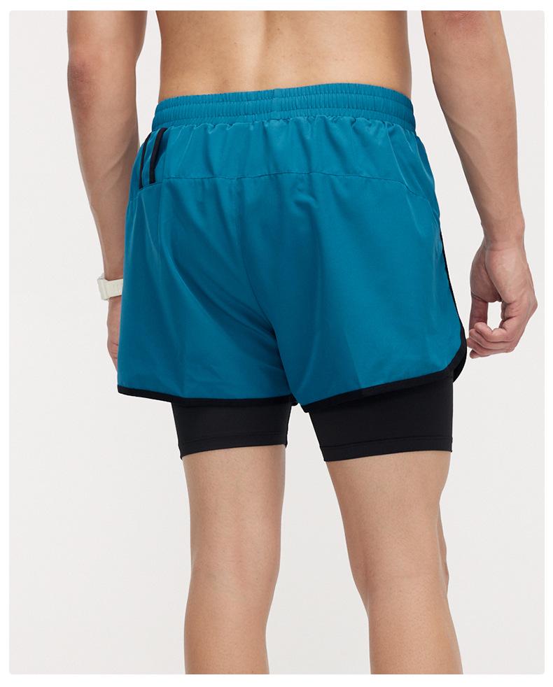 Men's Quick-Dry 2-in-1 Anti-Embarrassment Sports Shorts
