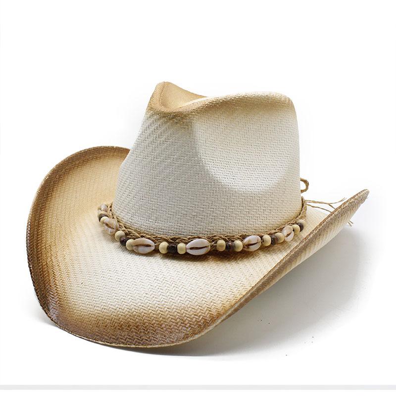Western Cowboy Hat Woman, Sun Protection Shade Straw Hat Man, Hat