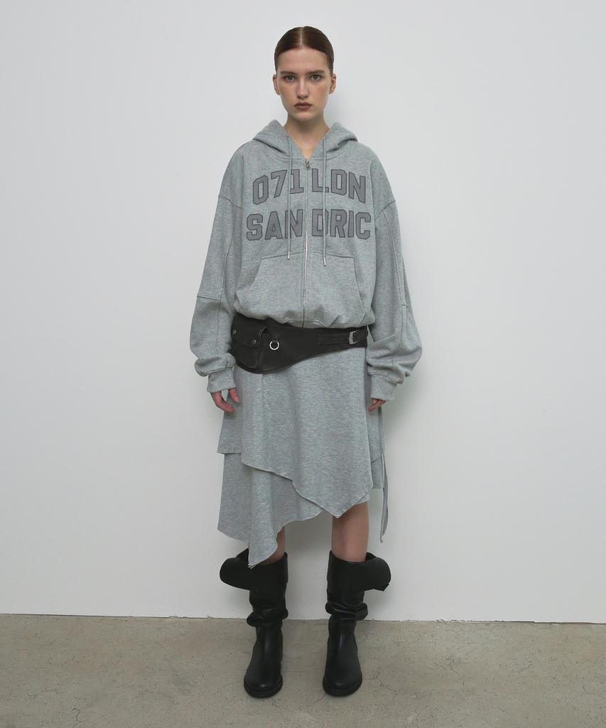 Saendeulig Vintage Washed Belt Bag_Charcoal