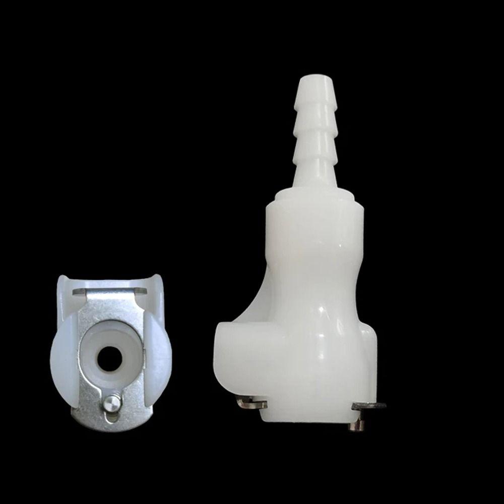 1Pcs Quick Shut-Off Hose Joint Tube Connector Quick Coupler Hose Barb Valved For Hose Pipe Tube