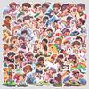 50 Cute Cartoon Boy Riding Horse Graffiti Stickers for Water Cups, Luggage, Waterproof Decoration, Creative Stickers