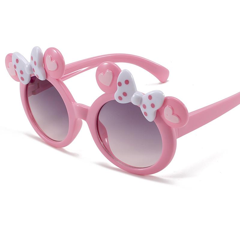 Cartoon Bow Children'S Sunglasses Sunglasses Trendy Boys Girls Baby Cartoon Sunglasses