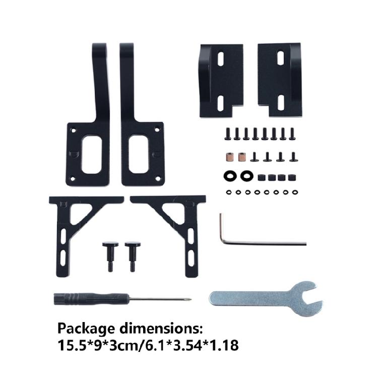 Precise Engineered 270 Degree Swiveling Hinge Set For Lab P2S Series 3D Printer Models