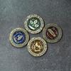 Air Element Gold Metal Coin 1 Piece