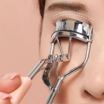Pro Eyelash Curlers Make Up Eye Curling Beauth Tool Cosmetic Clip with Comfort Grip (Pink, Blue) Creates Eye-Opening & Lifted La
