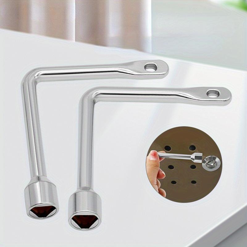 Chiave a Triangolo Interno Universale per Armadio Elettrico Multifunzione Ascensore Valvola Contatore Acqua Triangolo Interno Universale Ascensore