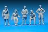 Miniart 1/35 Italian Tank Crew Head Resin Figures (5 Figures) Plastic Model MA35500 (Person)