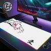 Kersenbloesem Ai Muismat, Minimalistische Japanse Bureau Decoratie RGB Gaming Muismat Bureau Mat HD Gamer Groot LED Licht XXL
