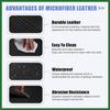 Motoforti Car Center Console Lid Armrest Seat Box Cover Protector Replacement Microfiber Leather for Toyota Avalon 2005-2012 Black Long-Lasting