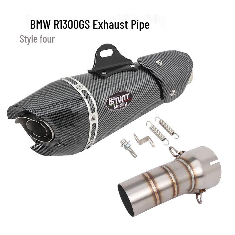 R1300GS ADV Exhaust Modification: Titanium Alloy Header, Mid-section, Tail Section