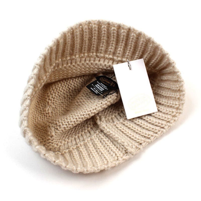 Universal Chemistry Wool Ivory Knit Drop Bucket Hat Knit