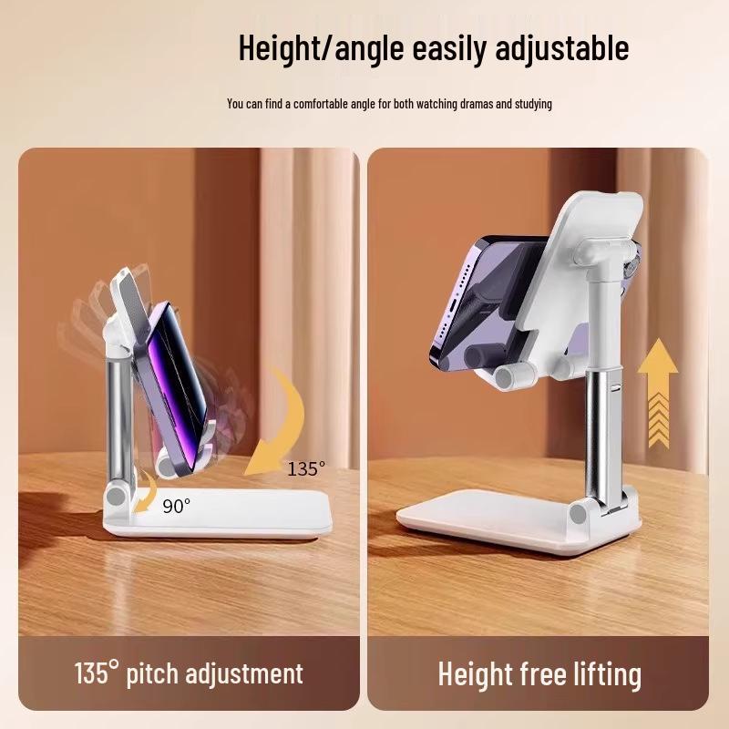 Adjustable Foldable Phone & Tablet Stand - Portable, Universal, Multi-functional for Easy Viewing