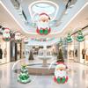 1pc Inflatable Transparent Snowman Christmas Ball PVC Party Decoration Ball Suitable For Christmas and New Year Party Supplies