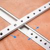 1Pc 450mm T-Slider for T-Slot, M6/M8 T-Track Slider Sliding Nut Aluminum T Slot Nut for Woodworking Tool Jig Screw Slot Fastener