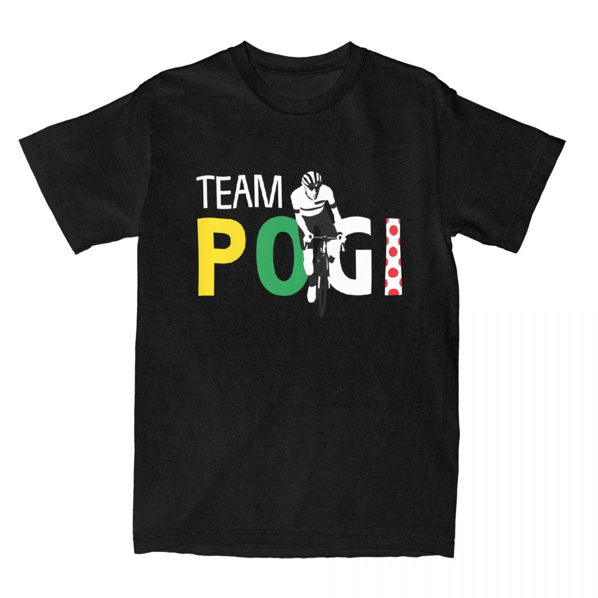 

Streetwear T Shirt Team Pogi Tadej Pogacar Cotton T-Shirts Novelty Tee Shirt for Mens Summer Tour-De France Short Sleeve Tees 4XL